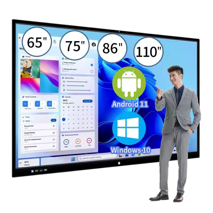 4K LCD Interactive Digital Smart Electronic Board 86 Inches Digital Smart Board Display Screen